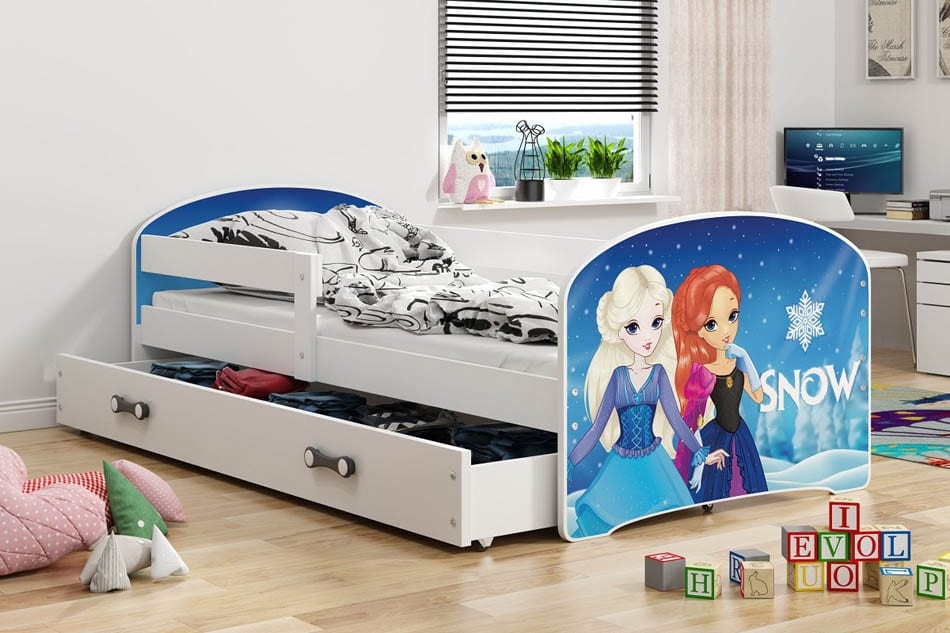 Dječji krevet s ladicom Luki + GRATIS madrac