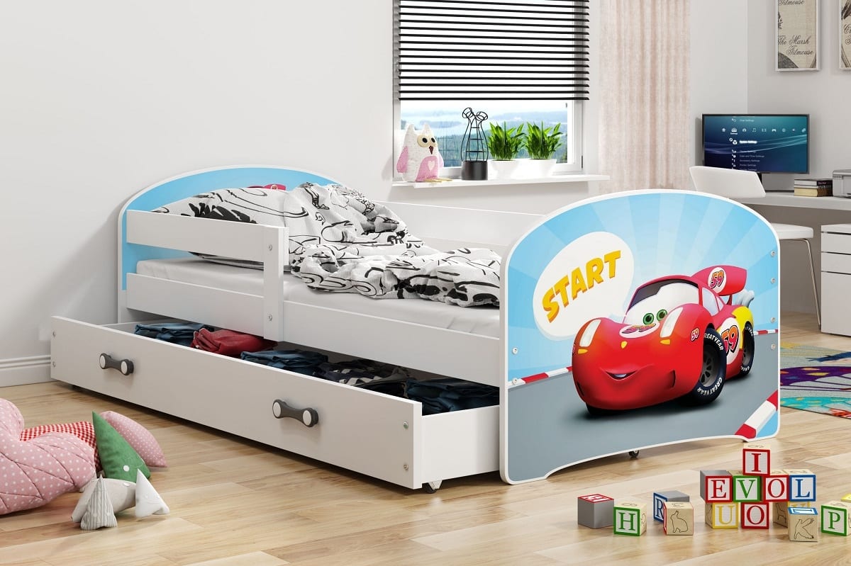 Dječji krevet s ladicom Luki + GRATIS madrac