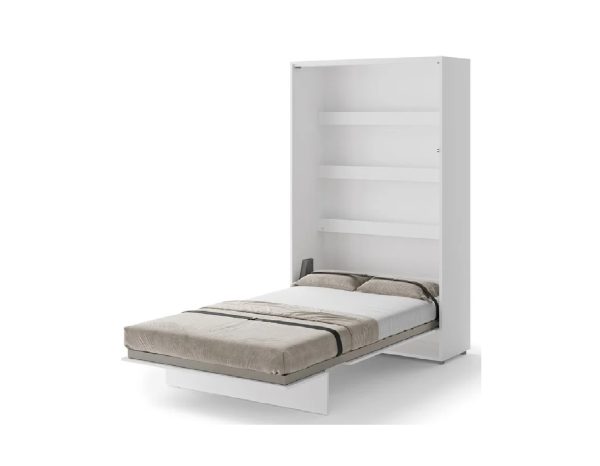 Zidni krevet 120x200 Lenart Bed Concept 02 vertikalni bijeli otvoreni