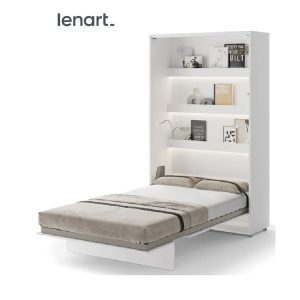 Zidni krevet 120x200 Lenart Bed Concept 02 vertikalni bijeli