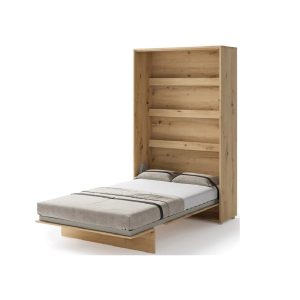 Zidni krevet 120x200 Lenart Bed Concept 02 vertikalni hrast