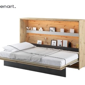 Zidni krevet 120x200 Lenart Bed Concept 05 horizontalni kombinacija