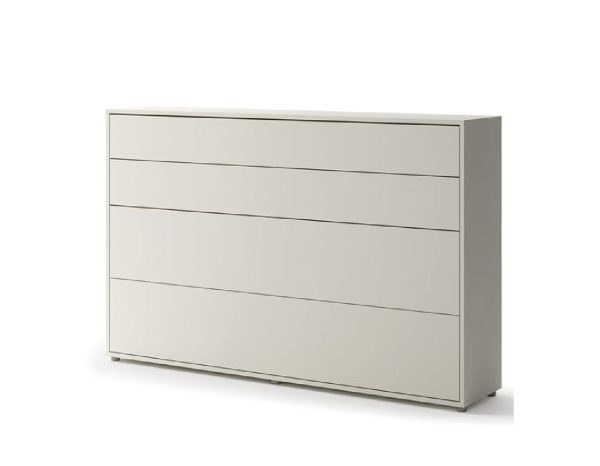 Zidni krevet 120x200 Lenart Bed Concept 05 horizontalni kasmir zatvoreni