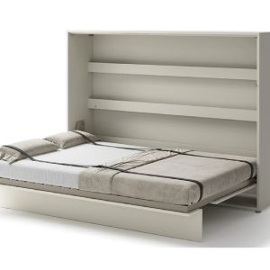 Zidni krevet 140x200 - Lenart Bed Concept 04 - horizontalni kasmir otvoreni