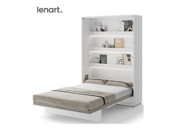 Zidni krevet 140x200 - Lenart Bed Concept 01 - visoki sjaj - vertikalni