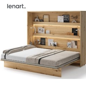 Zidni krevet 160x200 - Lenart Bed Concept 14 - horizontalni hrast
