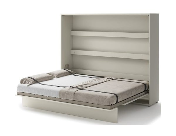 Zidni krevet 160x200 - Lenart Bed Concept 14 - horizontalni kasmir otvoreni