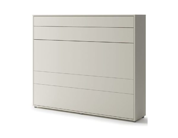 Zidni krevet 160x200 - Lenart Bed Concept 14 - horizontalni kasmir zatvoreni