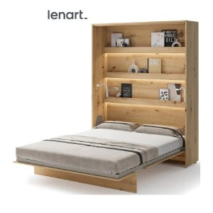 Zidni krevet 160x200 - Lenart Bed Concept 12 - vertikalni hrast