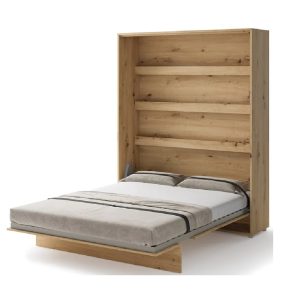 Zidni krevet 160x200 - Lenart Bed Concept 12 - vertikalni hrast otvoreni
