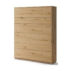 Zidni krevet 160x200 - Lenart Bed Concept 12 - vertikalni hrast zatvoreni