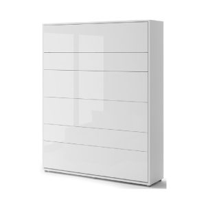 Zidni krevet 160x200 - Lenart Bed Concept 12 - visoki sjaj - vertikalni zatvoreni