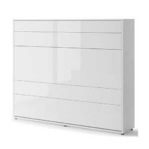 Zidni krevet 160x200 - Lenart Bed Concept 14 - visoki sjaj - horizontalni zatvoreni