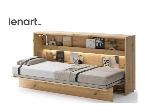 Zidni krevet 90x200 - Lenart Bed Concept 03 - Horizontalni