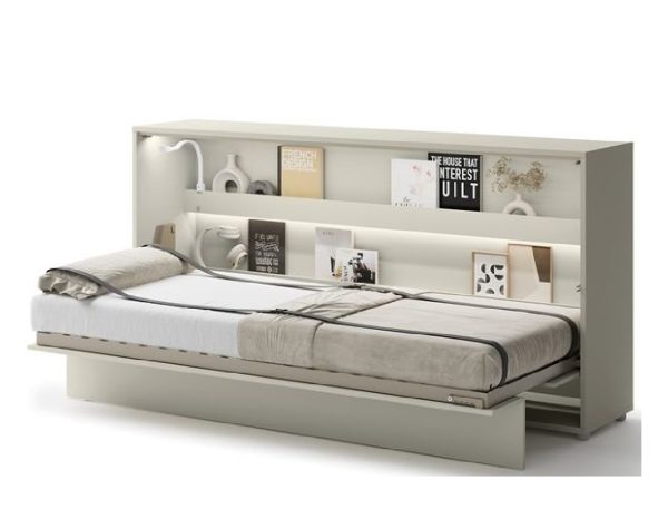 Zidni krevet 90x200 - Lenart Bed Concept 03 - Horizontalni kasmir