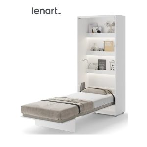Zidni krevet 90×200 - Lenart Bed Concept 03 - visoki sjaj - vertikalni