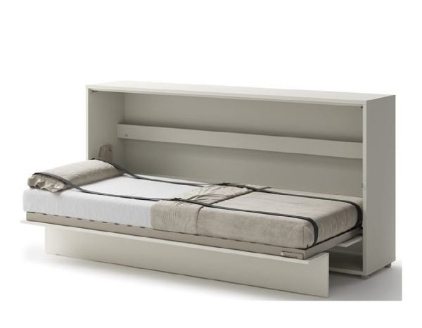 Zidni krevet 90x200 - Lenart Bed Concept 03 - Horizontalni kasmir otvoreni
