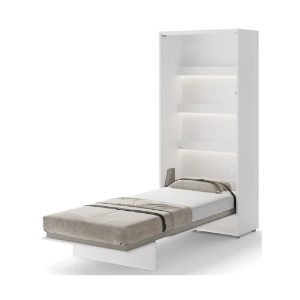 Zidni krevet 90×200 - Lenart Bed Concept 03 - visoki sjaj - vertikalni otvoreni