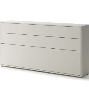 Zidni krevet 90x200 - Lenart Bed Concept 03 - Horizontalni kasmir zatvoreni