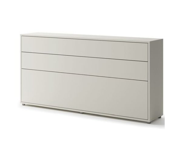 Zidni krevet 90x200 - Lenart Bed Concept 03 - Horizontalni kasmir zatvoreni