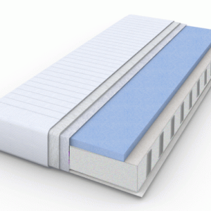 BED CONCEPT BC-03 vertikalni zidni krevet 90x200 s madracem – Kašmir - Slika 6