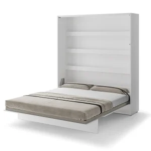 BED CONCEPT BC-13 vertikalni zidni krevet 180x200 s madracem – Bijela - Slika 12