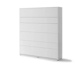 BED CONCEPT BC-13 vertikalni zidni krevet 180x200 s madracem – Bijela - Slika 13