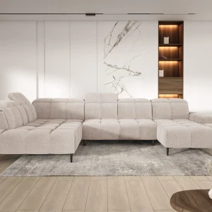 Giovanni L 180x391x220cm / s električnim izvlačenjem ležaja 27cm - Slika 1