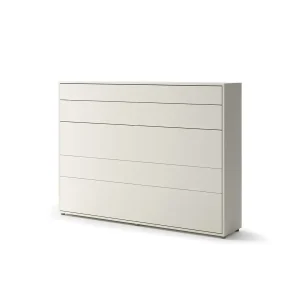 BED CONCEPT BC-04 horizontalni  zidni krevet 140x200 s madracem  – Kašmir - Slika 3