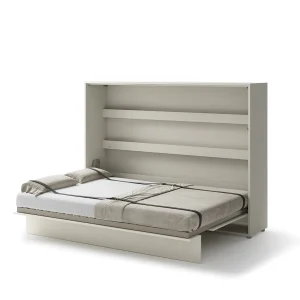 BED CONCEPT BC-04 horizontalni  zidni krevet 140x200 s madracem  – Kašmir - Slika 2