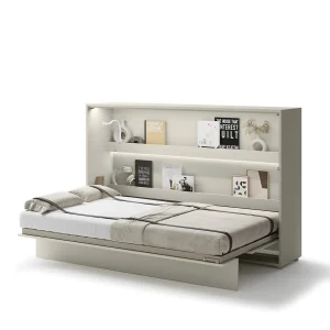 BED CONCEPT BC-05 horizontalni  zidni krevet 120x200 s madracem  – Kašmir - Slika 1