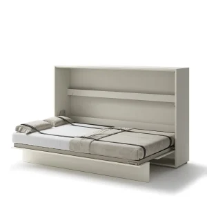 BED CONCEPT BC-05 horizontalni  zidni krevet 120x200 s madracem  – Kašmir - Slika 3