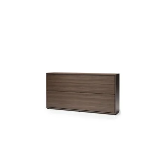 BED CONCEPT BC-06 horizontalni  zidni krevet 90x200 s madracem  – Tamni hrast - Slika 4