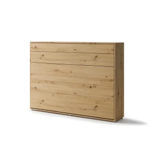 BED CONCEPT BC-04 horizontalni  zidni krevet 140x200 s madracem  – Artisan hrast - Slika 2