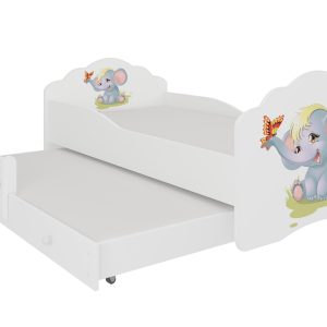 Dvostruki krevet CASIMO II SLON s madracima 160x80 - Slika 2