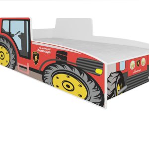 Dječji krevet TRAKTOR CRVENI s madracem 160x80 - Slika 2