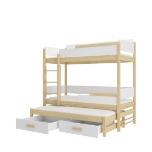 Krevet na kat za troje QUEEN 180x80 - Slika 2