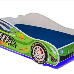 Dječji krevet SPEED s madracem i LED rasvjetom 140x70 - Slika 2