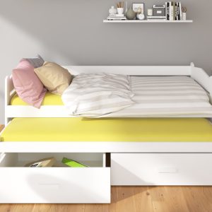 Dvostruki krevet TIARRO s madracima 200x90 - Slika 4