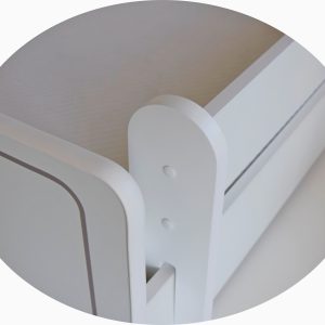 Dječji krevet EMKA roza s madracem 160x80 - Slika 11