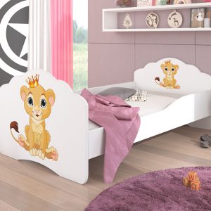 Dječji krevet CASIMO LAV s madracem 140x70 - Slika 1