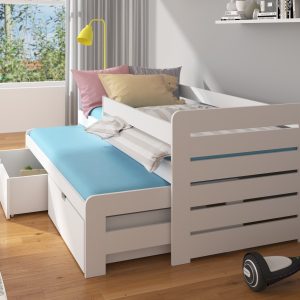 Dvostruki krevet TOMI s ogradom 180x80 - Slika 5