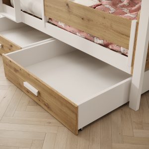 Dječji krevet na kat Jori sa zaštitnom ogradom 200x90 - Slika 3