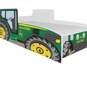 Dječji krevet TRAKTOR ZELENI s madracem 140x70 - Slika 2