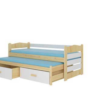 Dvostruki krevet TIARRO s madracima 200x90 - Slika 2
