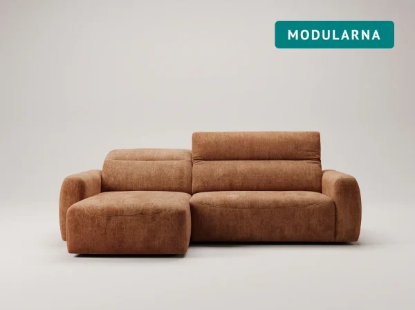 Kutna garnitura Gizo, modularna, dizajn Poldem