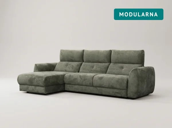 Kutna garnitura Gordon, modularna, dizajn Poldem